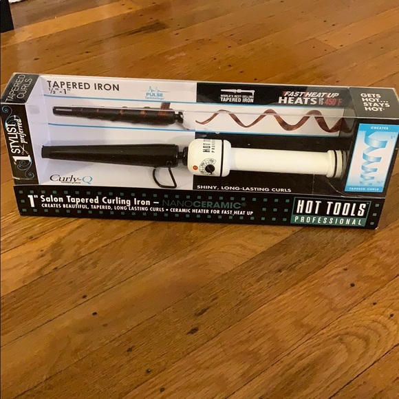 Hot Tools 1 inch Salon Tapered Curling Iron - Picture 2 of 5